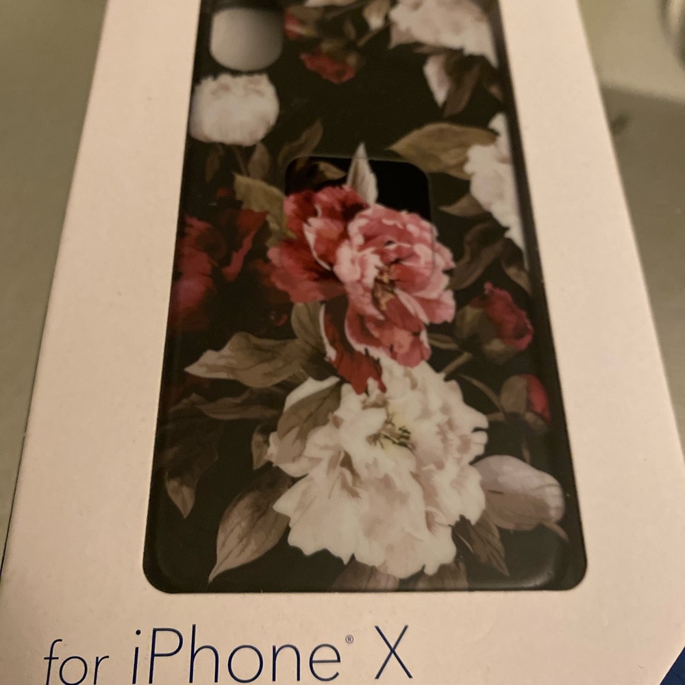 iPhone X Floral Cover case
